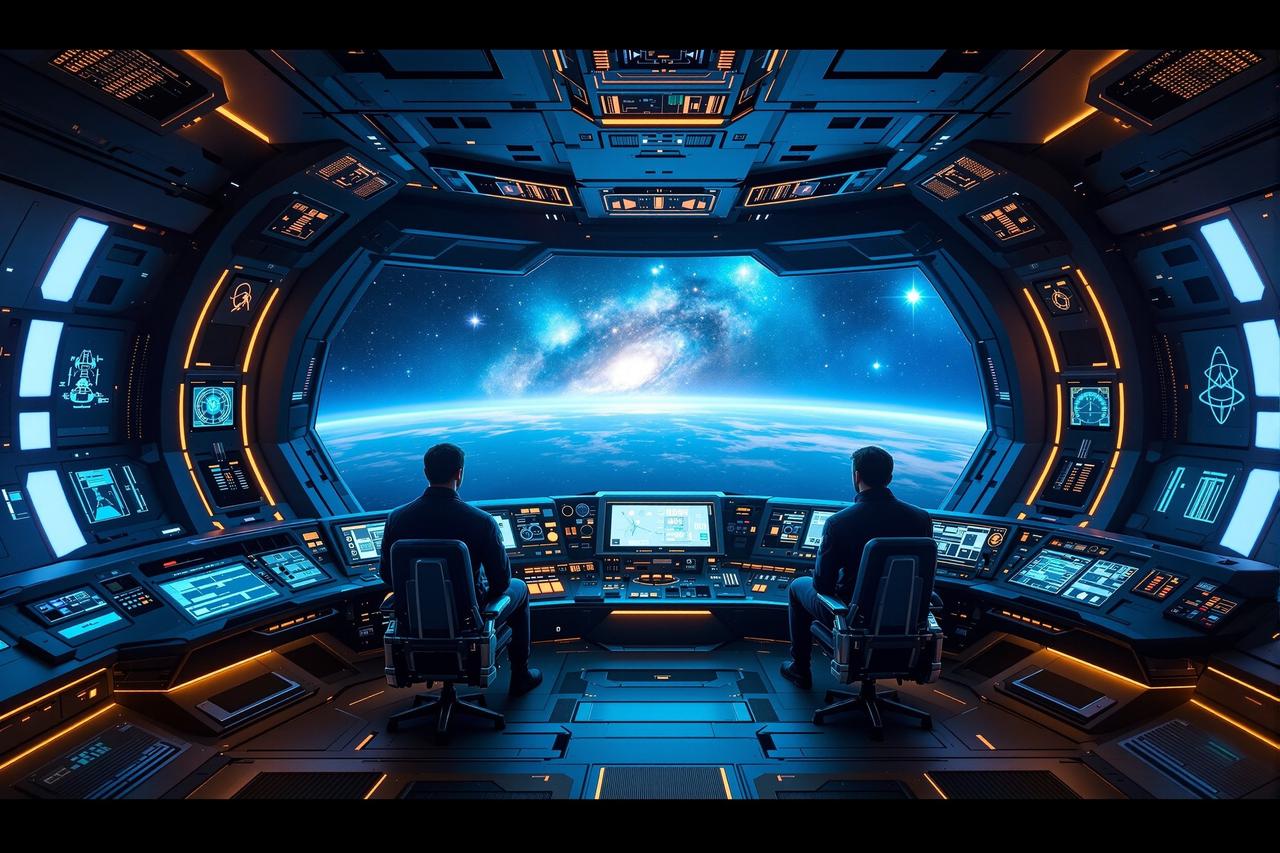 吃瓜国产 - 《星际迷航》重启版选角曝光,当红小生或将出演主角,原著粉丝褒贬不一 星际迷航重启版概念图,未来感星舰指挥中心